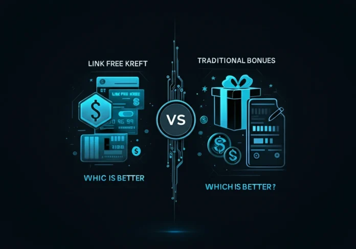 Link Free Kredit vs. Traditional Bonuses: Which Is Better?